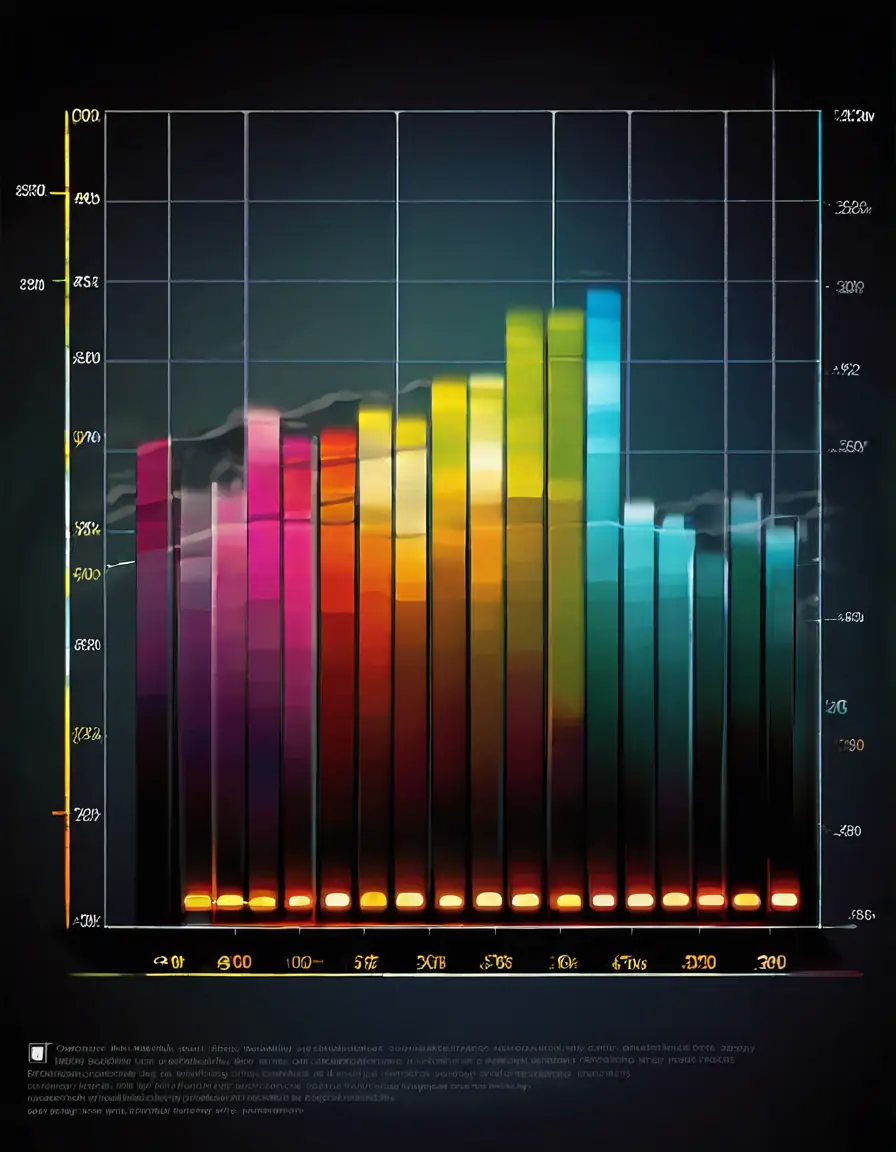 Graph showing reduced humidity and temperature variability in an industrial setting.